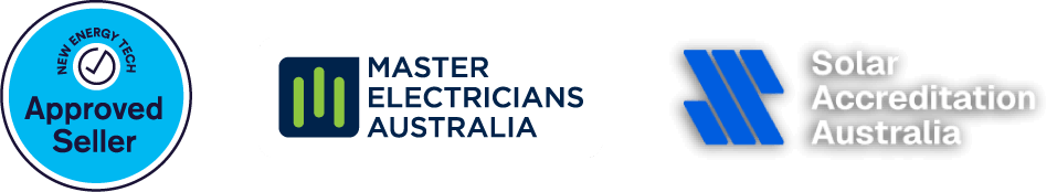 New Energy Tech Approved Seller, Master Electricians Australia, Solar Accreditation Australia